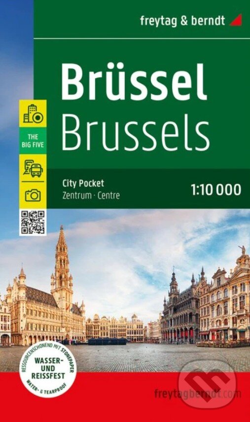 Levně Brusel 1: 10 000 City Pocket