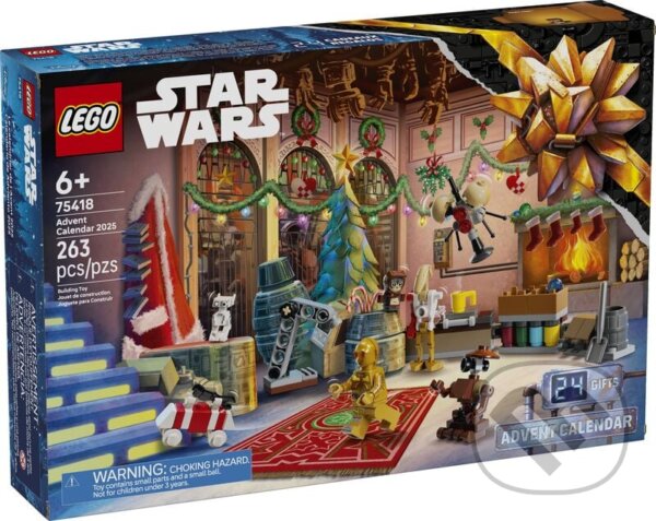 Spoločenská hra: LEGO® Star Wars™ 75418 Adventný kalendár 2025 (LEGO). LEGO, 2025
