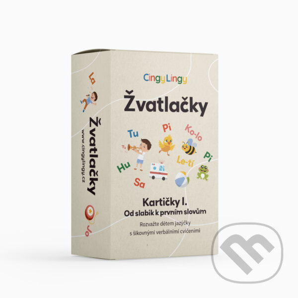 Levně Žvatlačky I. – Od slabik k prvním slovům - hra z kategorie Vzdelávacie hry