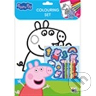 Levně Omalovánkový set Prasátko Peppa