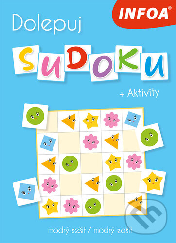 Levně Dolepuj sudoku + Aktivity (modrý sešit/modrý zožit) - kniha z kategorie Hravé úlohy