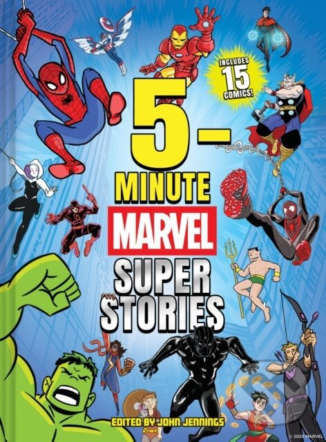 Levně 5-Minute Marvel Super Stories - Marvel Marvel Entertainment - kniha z kategorie Sci-fi, fantasy a komiksy