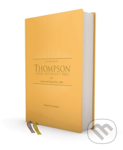 Kniha KJV, Thompson Chain-Reference Bible, Hardcover, Yellow Gold, Red Letter, Comfort Print