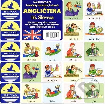 Levně Angličtina 16.: Slovesa - kniha z kategorie Karty, pexeso