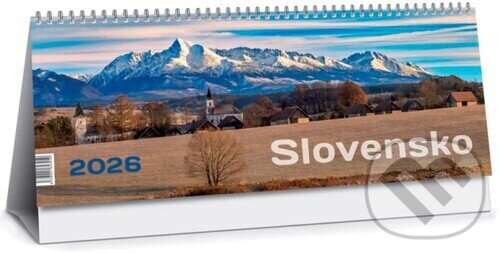 Slovensko 2026 - stolový kalendár (Press Group). Press Group, 2025