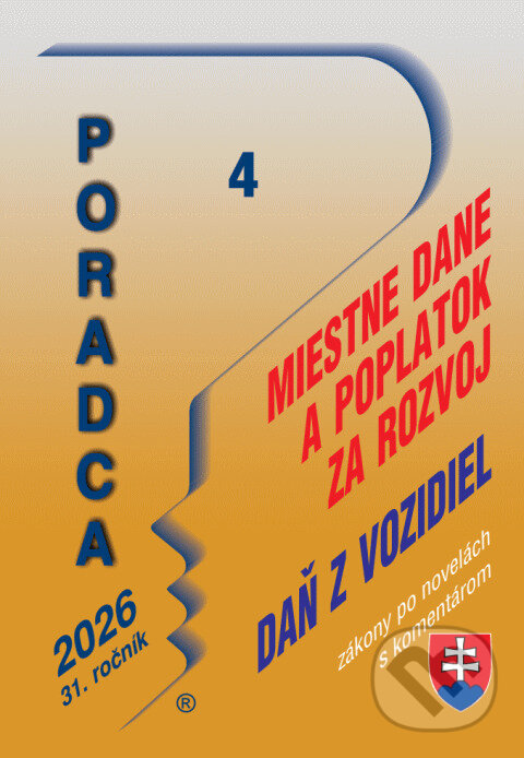 Levně Poradca 4/2026 - Zákon o miestnych daniach s komentárom - kniha z kategorie Dane