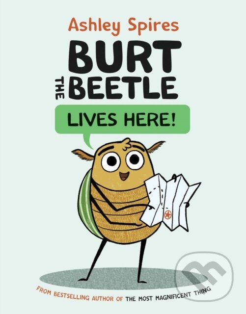 Levně Burt the Beetle Lives Here! - Ashley Spires - kniha z kategorie Komiksy