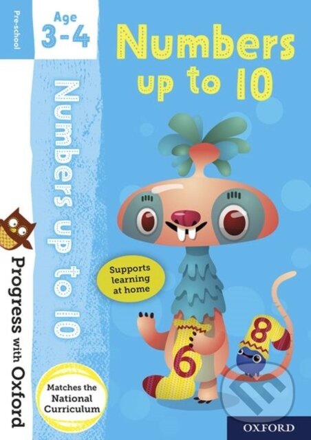 Levně Progress with Oxford: Progress with Oxford: Numbers Age 3-4 - Prepare for School with Essential Math - kniha z kategorie Beletria