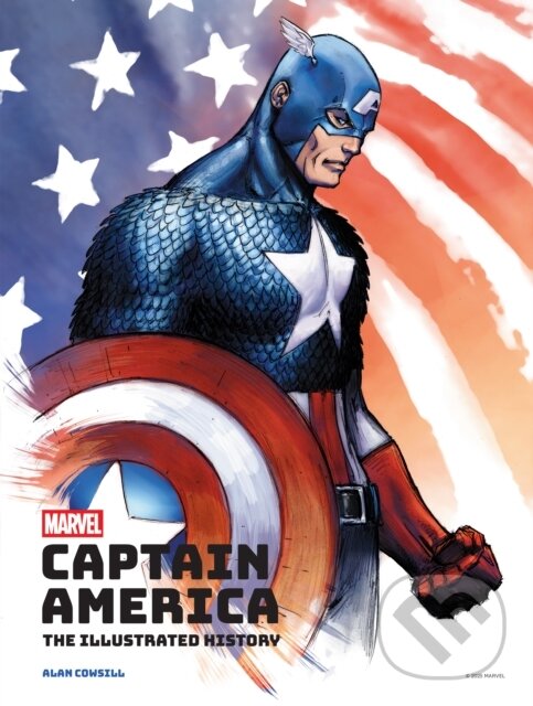 Levně Marvel's Captain America: The Illustrated History (The Making of the Star-Spangled Avenger) - kniha z kategorie Komiksy