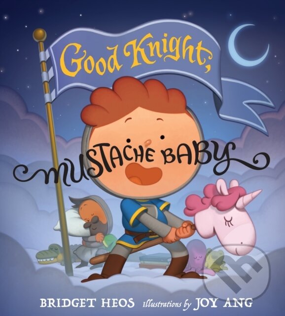 Levně Good Knight, Mustache Baby - Bridget Heos