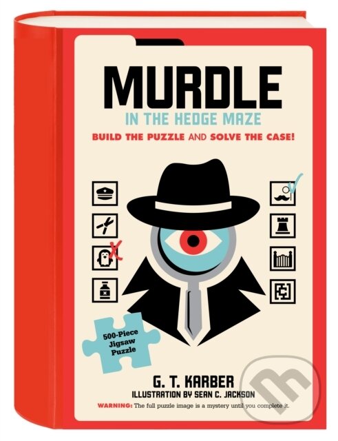 Levně Murdle in the Hedge Maze 500-Piece Jigsaw Puzzle - G.T. Karber - puzzle z kategorie Puzzle