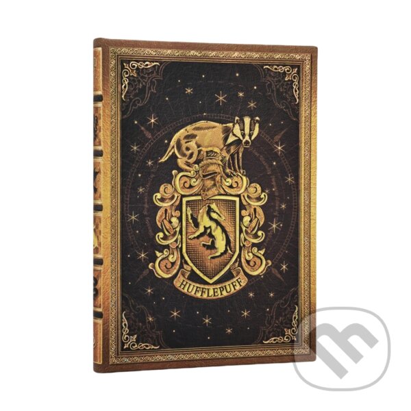 Levně Paperblanks - zápisník Hufflepuff Journal (midi, linajkovaný, elastické zatváranie)