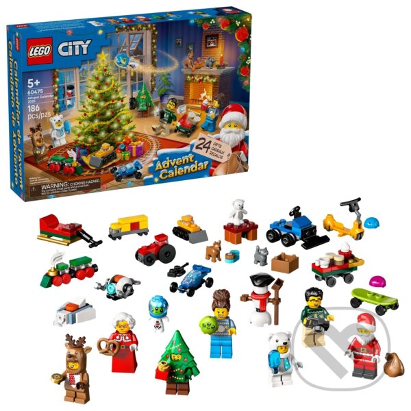 Spoločenská hra: LEGO® City 60475 Adventný kalendár 2025 (LEGO). LEGO, 2025