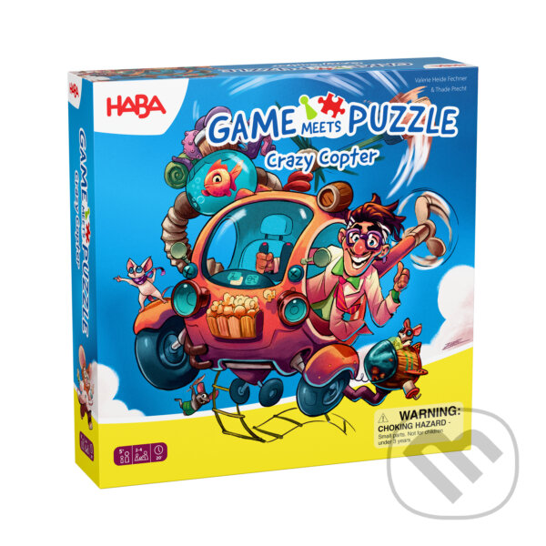 Hra a Puzzle 2v1 Bláznivý vrtuľník - hra z kategorie Ostatné