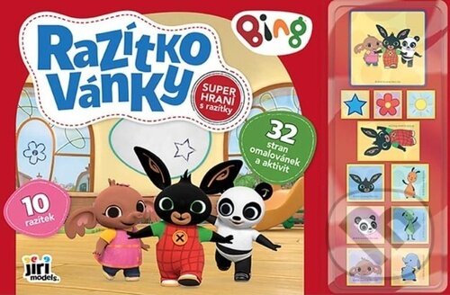 Levně Razítkovánky Bing (32 stran omalovánek a aktivit) - kniha z kategorie Omaľovávanky, vystrihovanie, papier