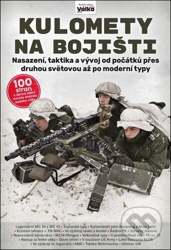 Kniha: Kulomety na bojišti (Jiří Veřmiřovský). Extra Publishing, 2025