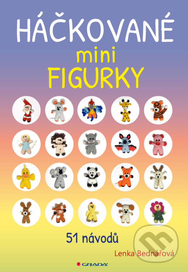 E-kniha: Háčkované minifigurky (Lenka Bednářová). Grada, 2025