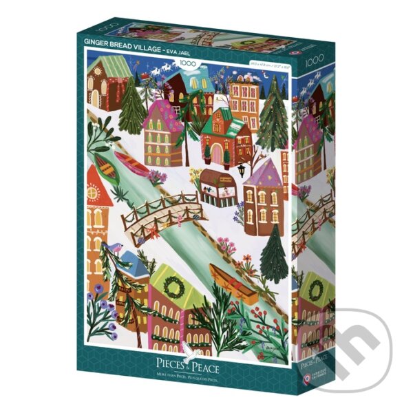 Levně Puzzle Dedina zázvorového chleba - puzzle z kategorie Mestá a stavby