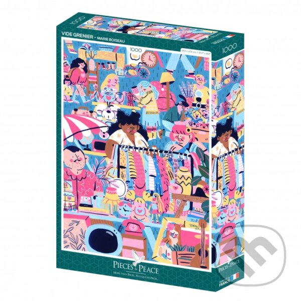 Levně Puzzle Predaj garáží - Marie Boiseau - puzzle z kategorie Ostatné