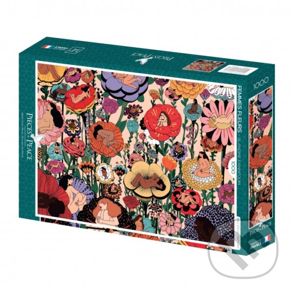 Levně Puzzle Femmes Fleurs - puzzle z kategorie Ostatné