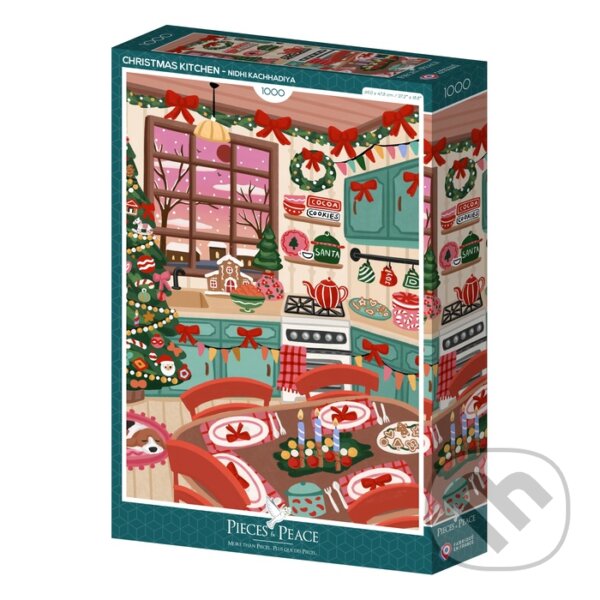 Levně Puzzle Vianočná kuchyňa - Nidhi Kachhadiya - puzzle z kategorie 500 – 1000 dielikov