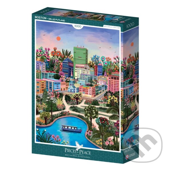 Puzzle: Puzzle Boston (Millie Putland). Pieces & Peace, 2025