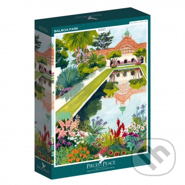 Levně Puzzle Balboa Park - puzzle z kategorie Mestá a stavby