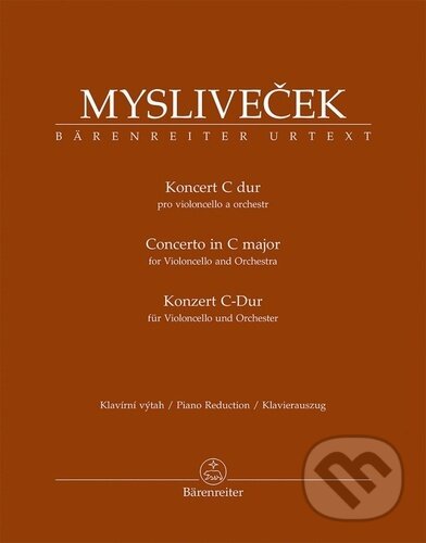 Levně Koncert C dur pro violoncello a orchestr - Josef Mysliveček - kniha z kategorie Hudba