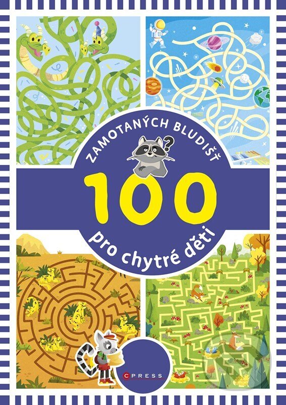 Levně 100 zamotaných bludišť pro chytré děti - kolektív autorov - kniha z kategorie Hlavolamy, doplňovačky, úlohy a hry