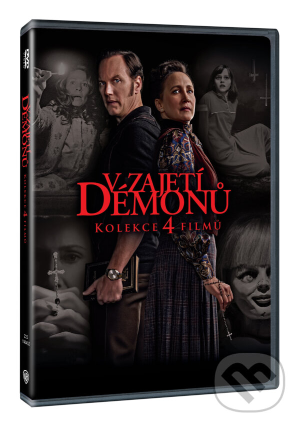 Levně V zajetí démonů kolekce 1.-4. (4DVD) - Michael Chaves - film z kategorie Mysteriózne filmy