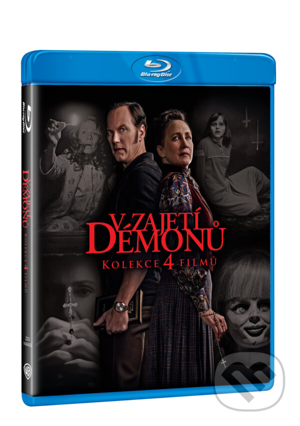 Levně V zajetí démonů kolekce 1.-4. (4BD) - Michael Chaves - film z kategorie Mysteriózne filmy