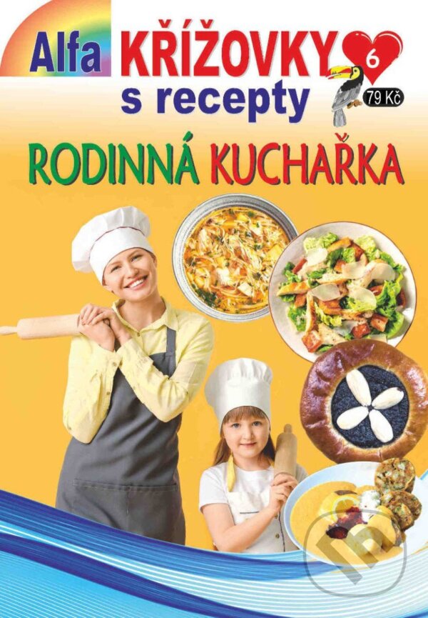 Levně Křížovky s recepty 6/2025 - Rodinná kuchařka - kniha z kategorie Ostatné