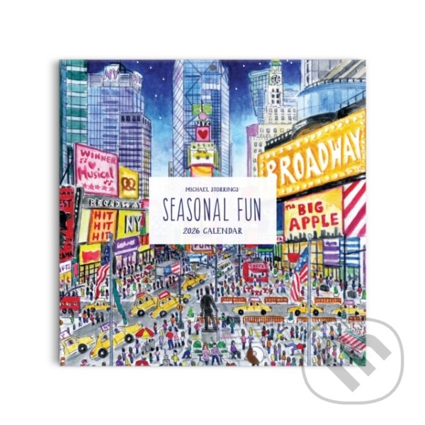 Levně Michael Storrings Classic 12 x 12 Wall Calendar - Galison - kniha z kategorie Umelecké