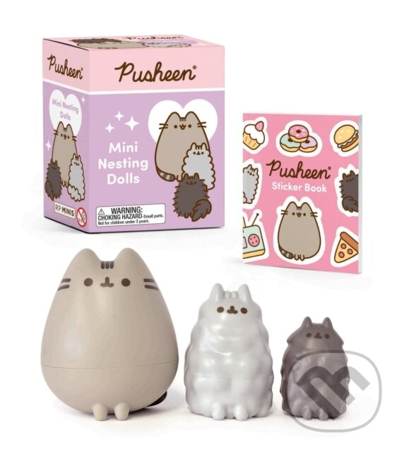 Levně Pusheen Mini Nesting Dolls - Claire Belton