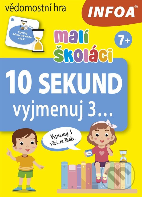 Levně 10 sekund vyjmenuj 3… Malí školáci - Krabicová hra - hra z kategorie Vzdelávacie hry