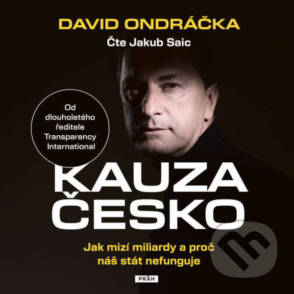Audiokniha: Kauza Česko (David Ondráčka). Práh, 2025