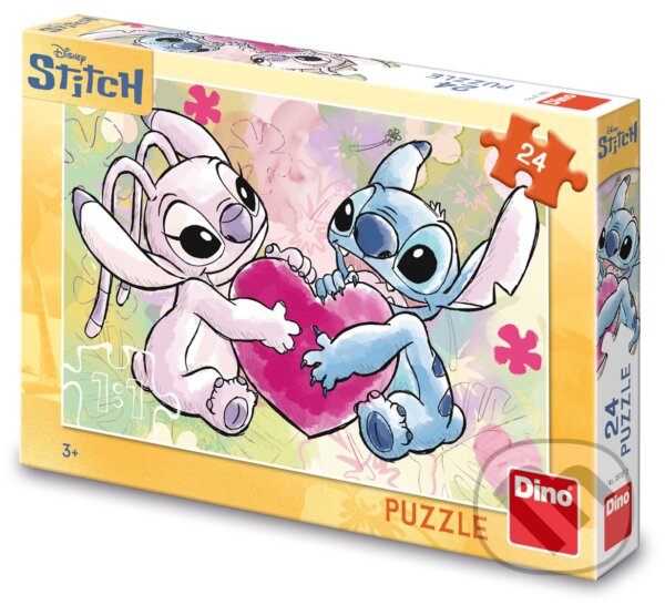 Levně Puzzle Stitch: love story - puzzle z kategorie 15 – 60 dielikov