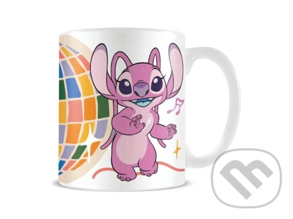 Levně Hrnček keramický Lilo a Stitch, disco ball 315 ml