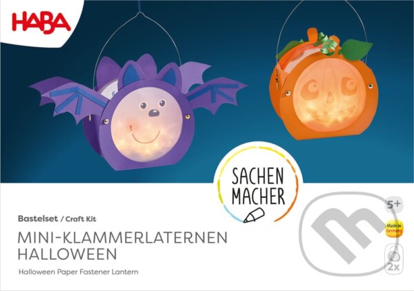 Levně Kreatívna sada Lampáš so sponkou Halloween - hra z kategorie Ostatné