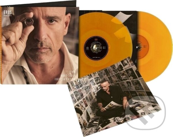 Levně Eros Ramazzotti: Una Historia Importante (Orange Vinyl / Limited)