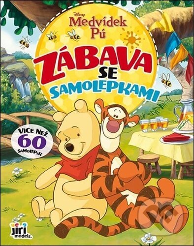 Levně Zábava se samolepkami - Medvídek Pú - kniha z kategorie Omaľovávanky, vystrihovanie, papier