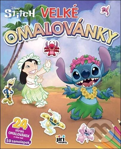 Levně Velké omalovánky - Lilo & Stitch - kniha z kategorie Omaľovávanky, vystrihovanie, papier