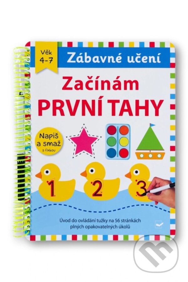 Levně Začínám první tahy (Napiš a smaž s fixou) - Amy Oliver, Holly Price, Robyn Newton, Aimée Chapman - kniha z kategorie Hravé úlohy