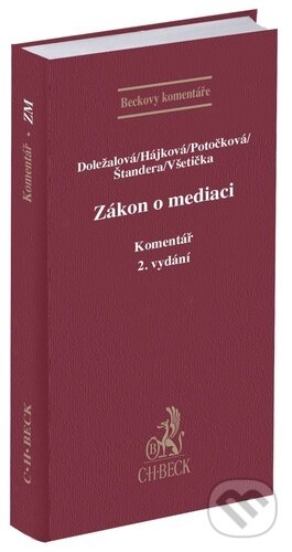 Kniha Zákon o mediaci