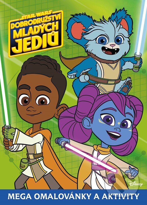 Levně Star Wars: Dobrodružství mladých Jediů (Mega omalovánky a aktivity) - kniha z kategorie Omaľovávanky