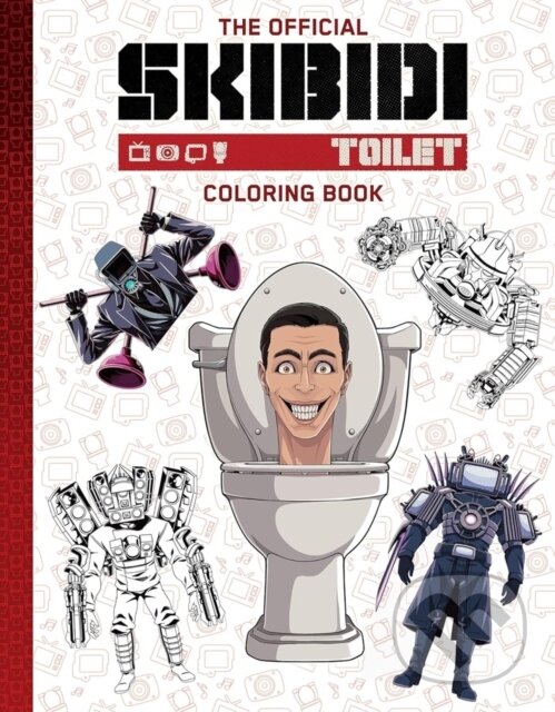 Levně Skibidi: Coloring Book - Scholastic - kniha z kategorie Pre dospelých