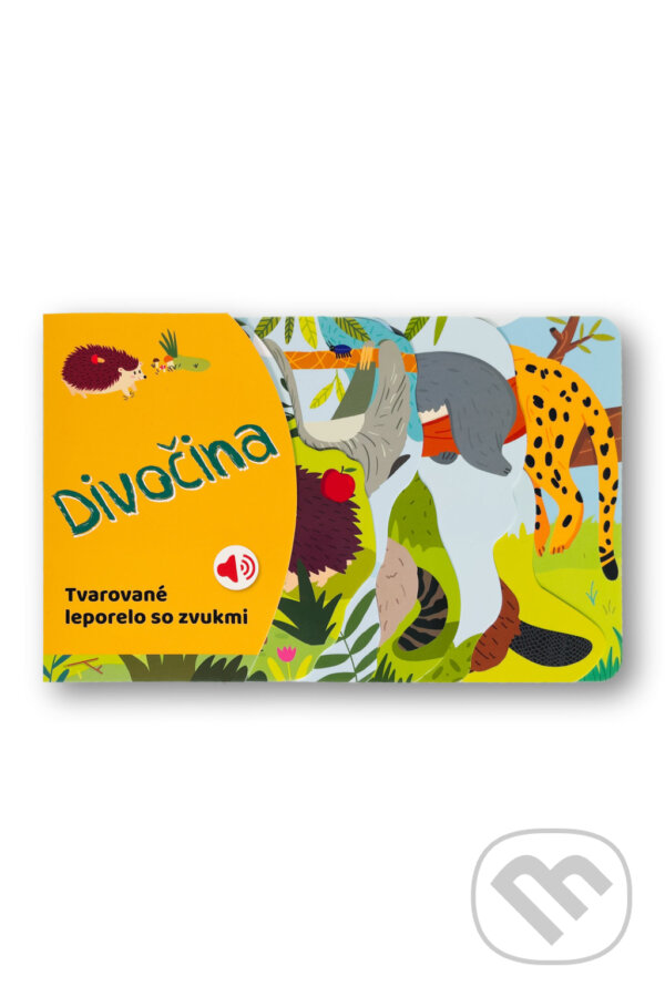 Levně Tvarované leporelo so zvukmi - Divočina - kniha z kategorie Pre deti a mládež