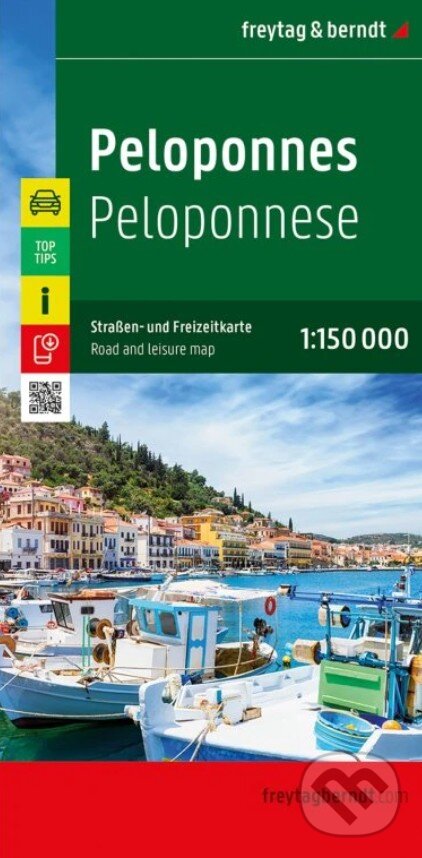Levně Peloponéz 1: 150 000