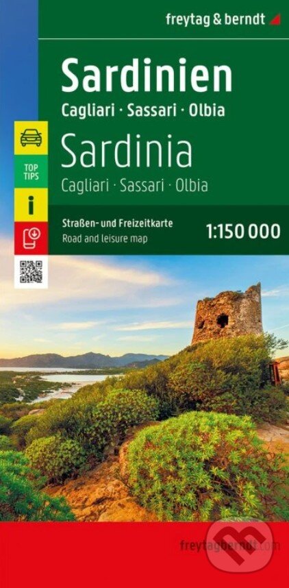 Levně Sardínia, Cagliari 1: 150 000