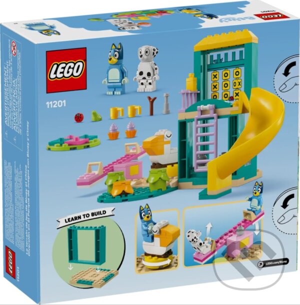 Spoločenská hra: LEGO® Bluey 11201 Bluey, Chloe a zábava na ihrisku (LEGO). LEGO, 2025